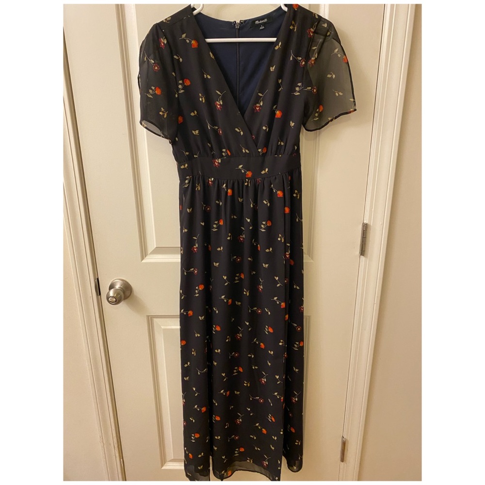 Madewell Floral Maxi dress